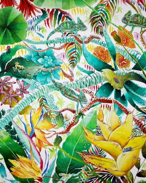 Стиль Тропикал Парадиз