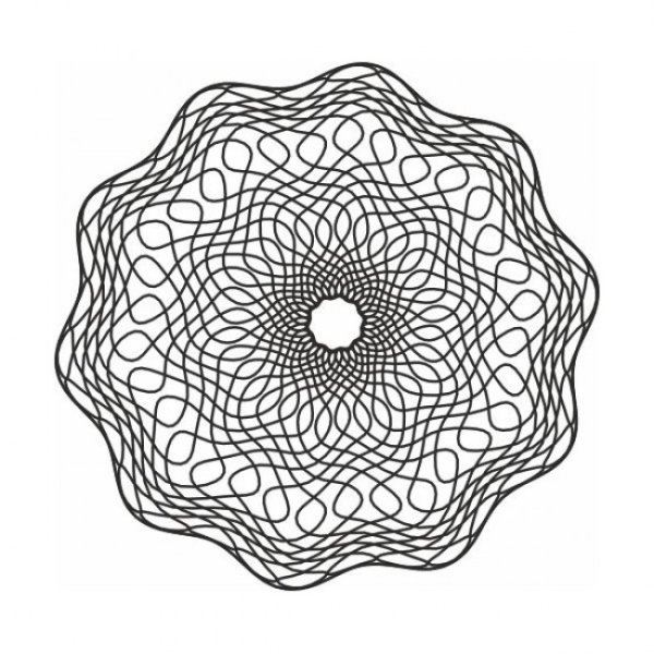 Сетка гильош купюры