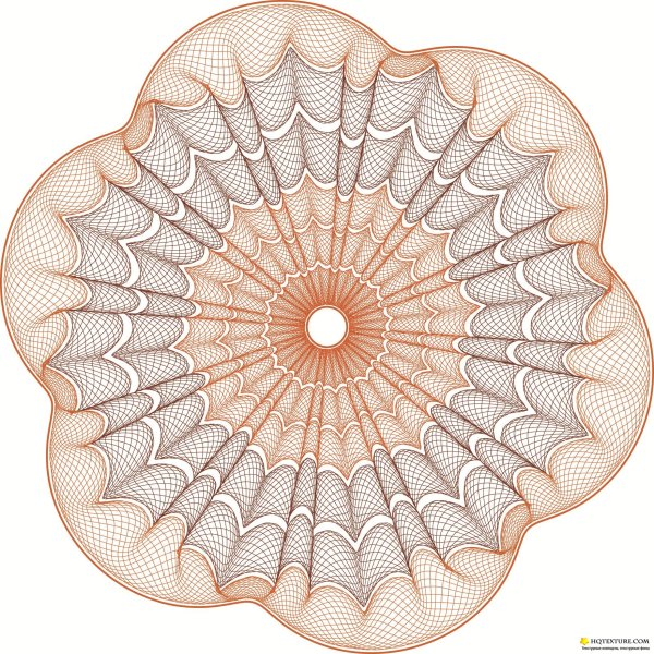 Гильош в иллюстраторе