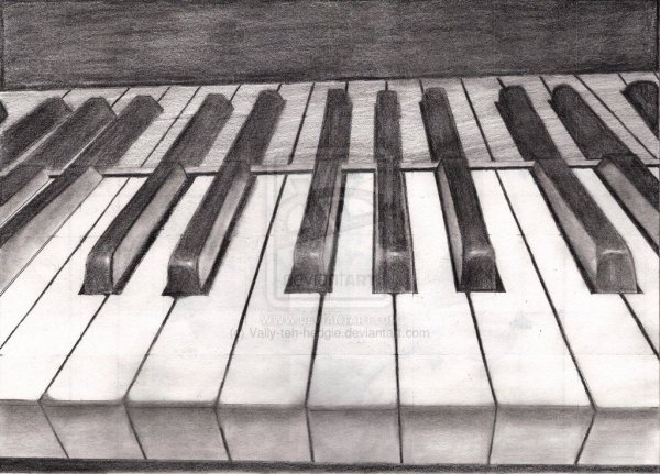 Пиктограмма фортепиано