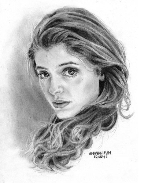 Нэнси Уилер карандашом