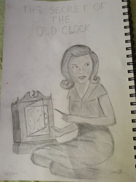 Нэнси Дрю рисунок