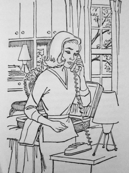 Нэнси Дрю рисунок