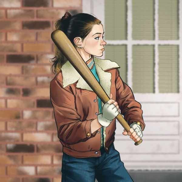 Нэнси Уилер с битой