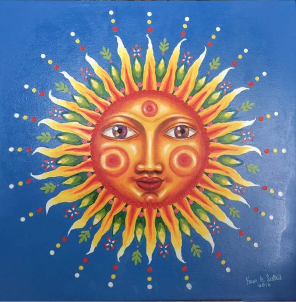 Солнце иллюстрация