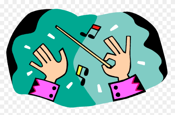 Дирижер мультяшный