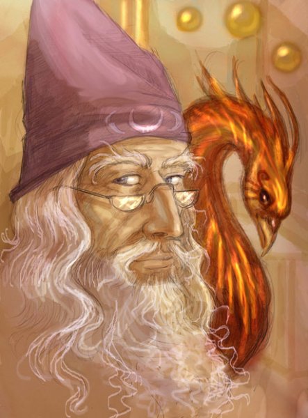 Альбус Дамблдор портрет