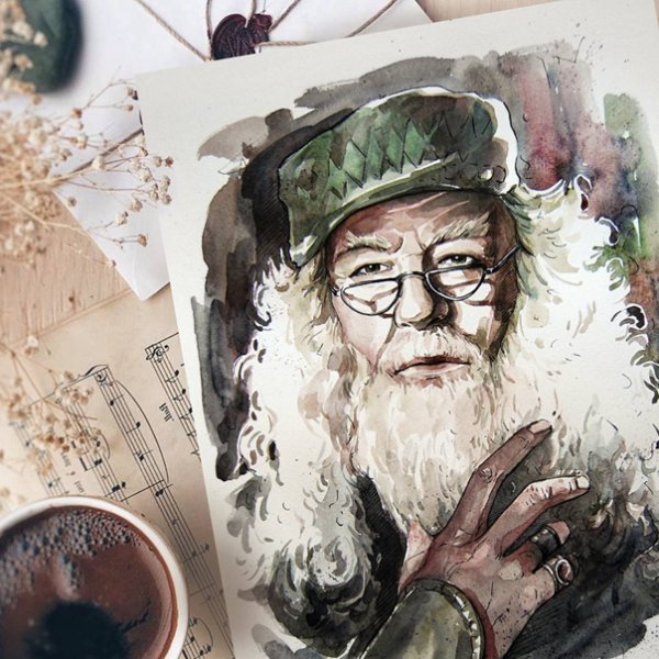 Кингс кросс Гарри и Дамблдор