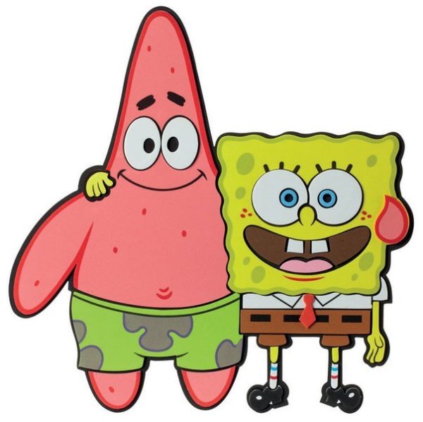 Раскраска Спанч Боб квадратные штаны