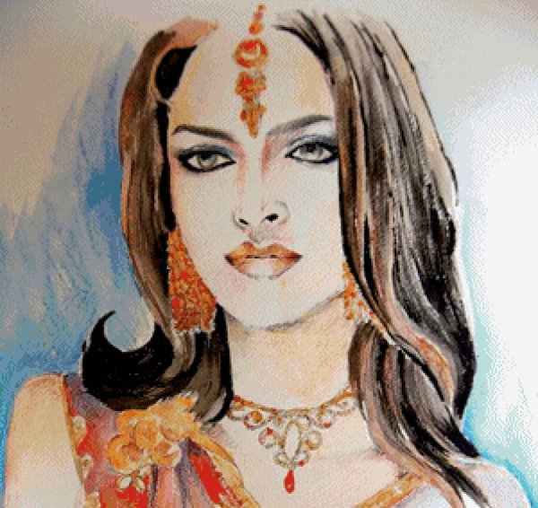 Портрет в Восточном стиле