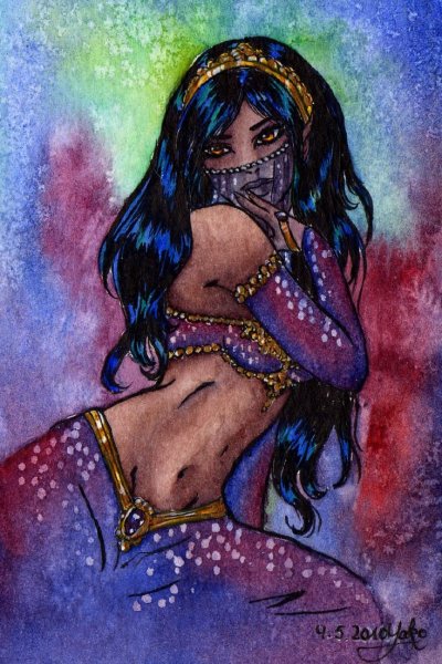 Танцовщица Алия Курбанова