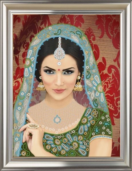 Восточная красавица вышивка крестом