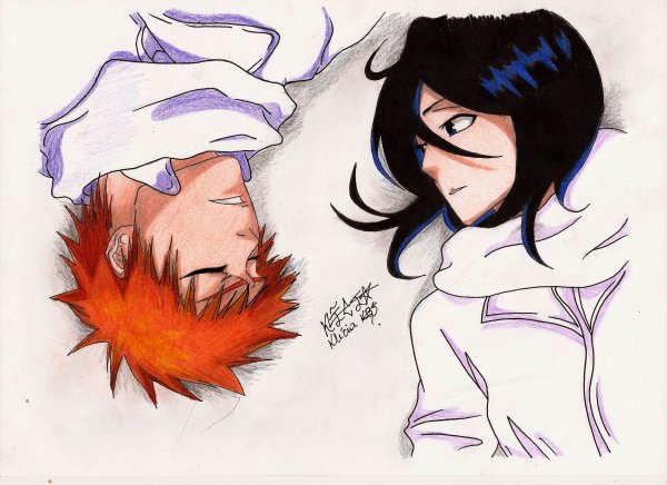 Рукия Кучики Карин Куросаки Блич