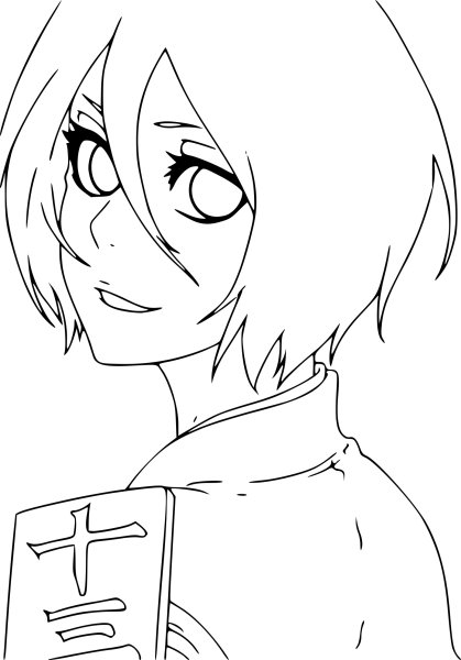 Рукия Кучики рисунки