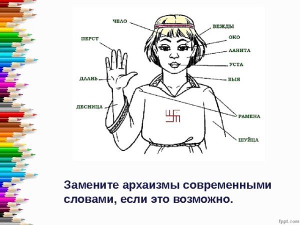 Устаревшие слова и неологизмы