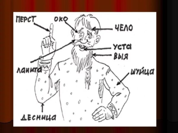 Устаревшие слова картинки