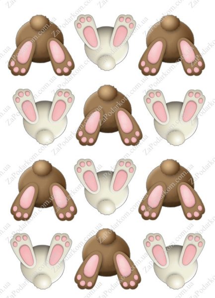 Лапки кролика референс