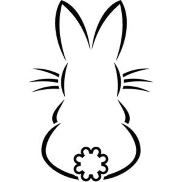 След зайца рисунок