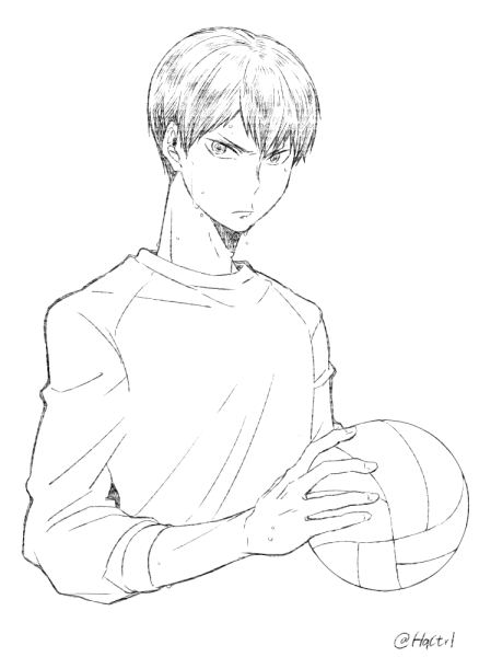 Аниме волейбол Тобио Кагэяма