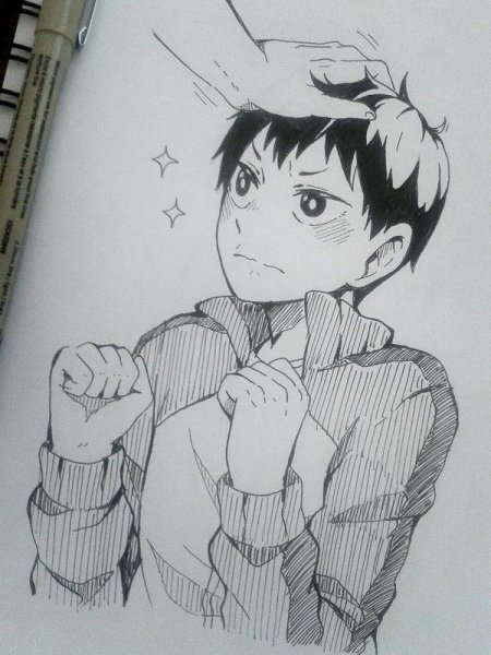 Кагеяма Тобио скетч