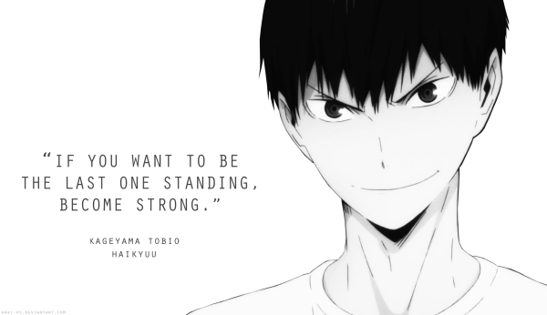 Кагеяма черно белый