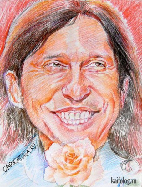 Шарж знаменитостей Уилл Смит