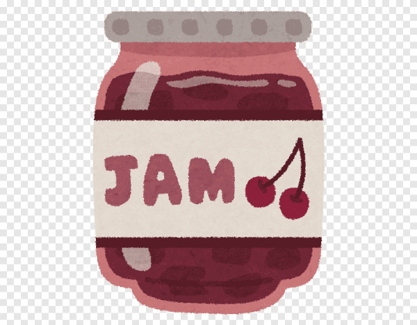 Мультяшная банка джема