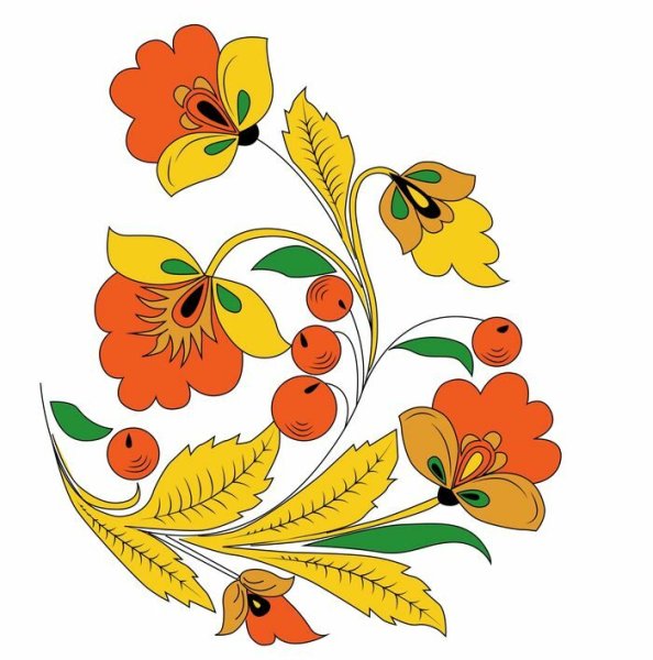 Хохломская роспись технология росписи