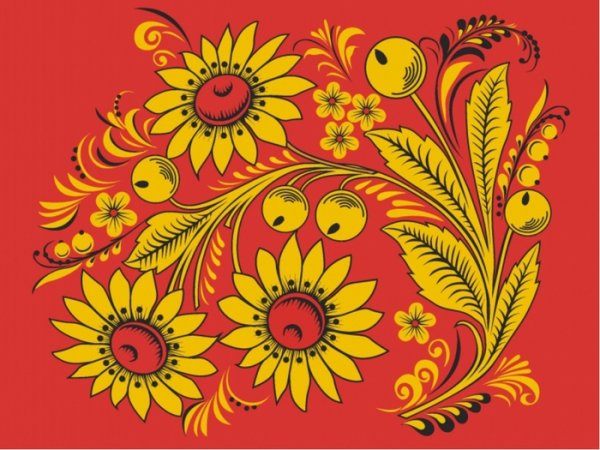 Хохлома Хохломская роспись