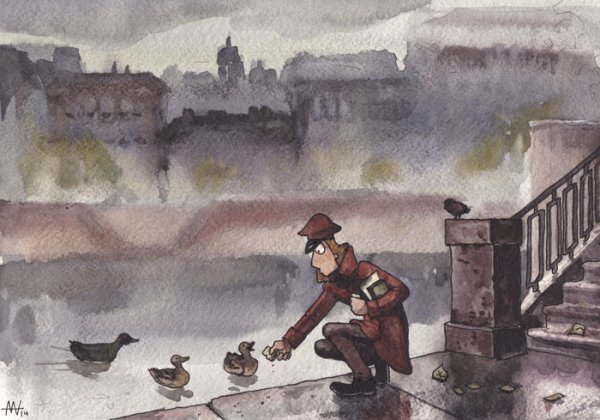 Чижик пыжик рисунок