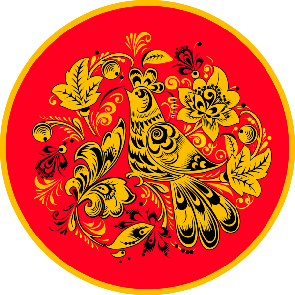 Городецкий стиль хохломской росписи