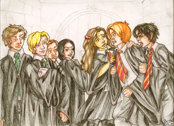 Персонажи Гарри Поттера для срисовки
