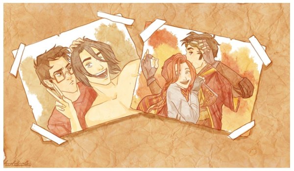 Тедди Люпин и Гарри Поттер, Джинни