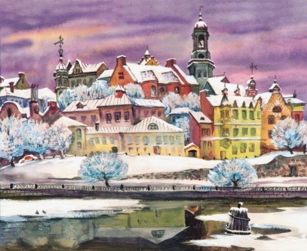 Выборгский замок гравюра