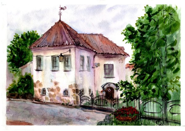 Выборг рисунок