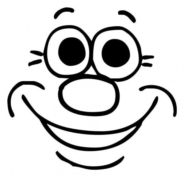 Смайлики раскраска