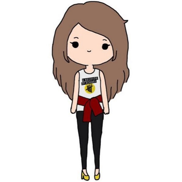 Срисовать девочку