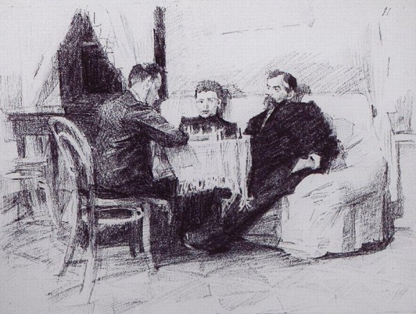 Михаил Врубель рисунки