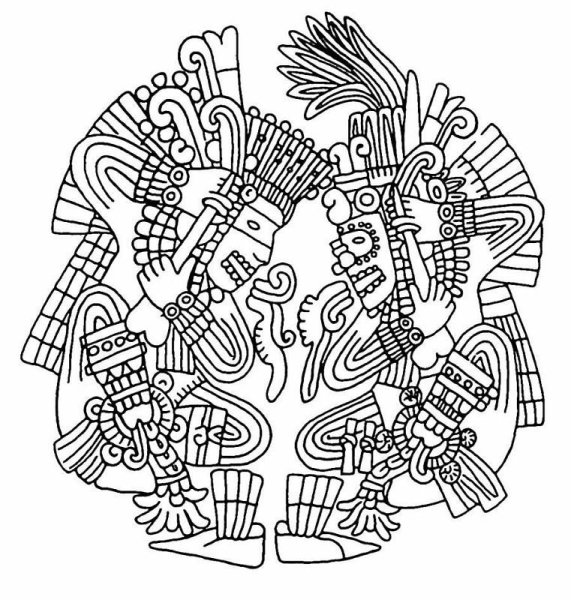 Ацтеки Майя инки орнамент