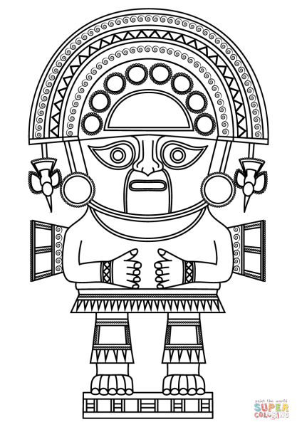 Орнаменты ацтеков Майя инков