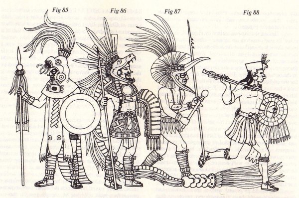 Гравюры ацтеков