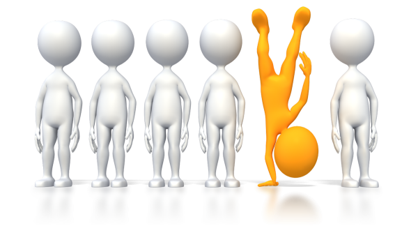 Человек для презентации