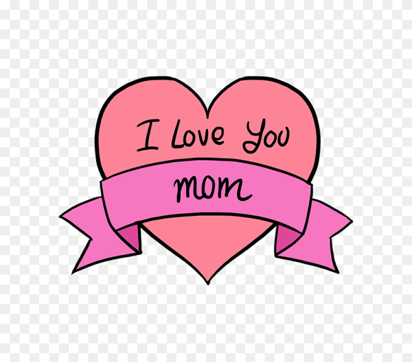 Рисунок для мамы сердечко