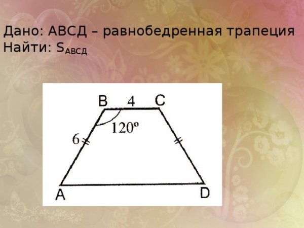 Параллелограмм АВСД