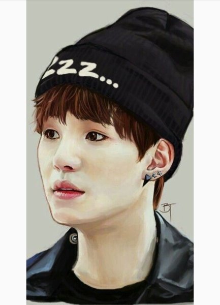 БТС мин Юнги для срисовки