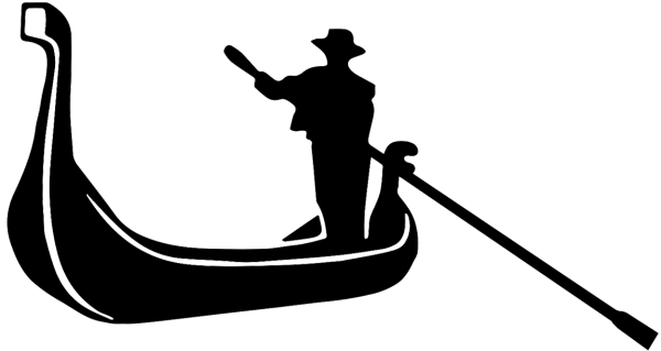 Гондольер вектор