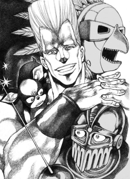 Жан Пьер Польнарефф Джоджо Манга