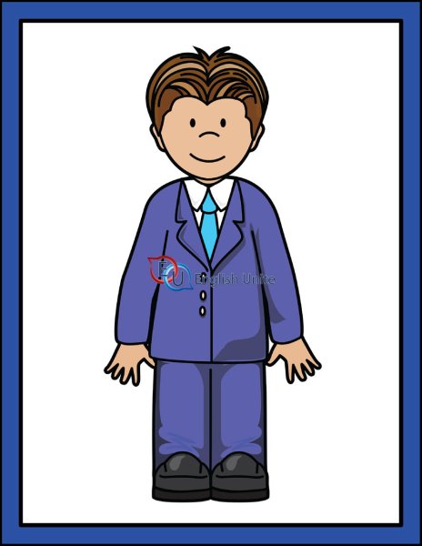 Дяденька рисунок для детей