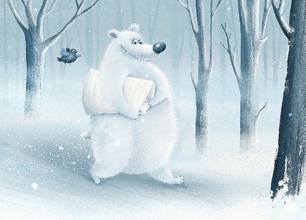 Снежные иллюстрации