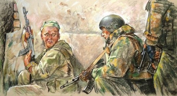 Чеченская война картины